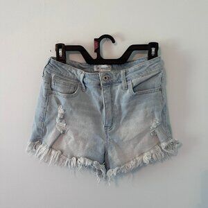 Women's Denim ReGeneration Fringe cutoff shorts Size 27